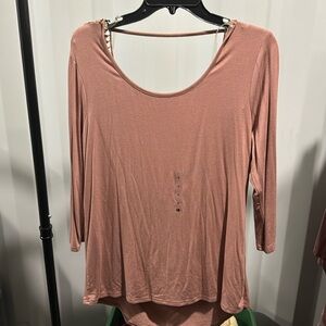 🤝New BKE three-quarter slave, solid knit top